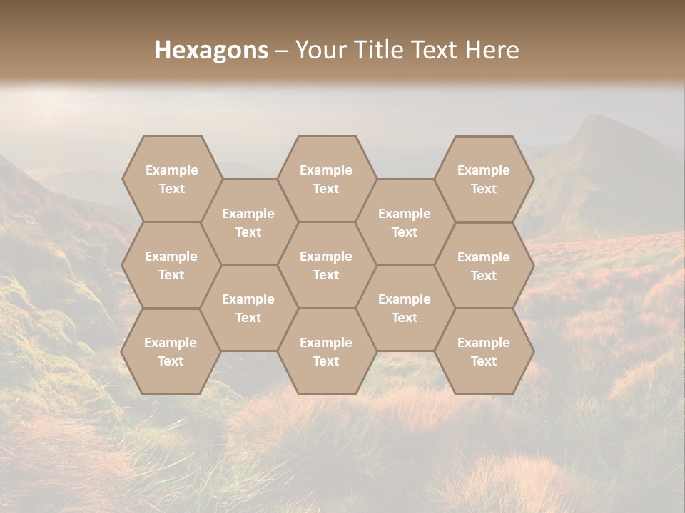 Blyznytsya Mountains Ukraine PowerPoint Template