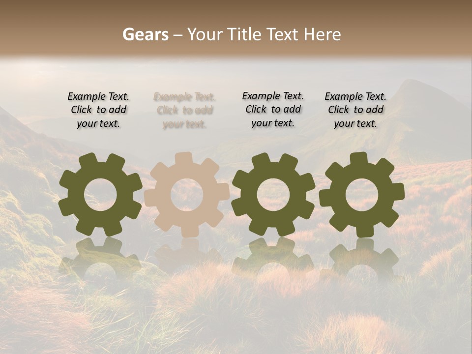 Blyznytsya Mountains Ukraine PowerPoint Template