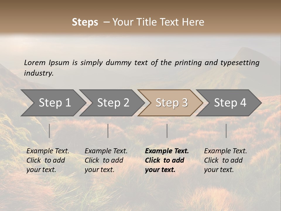 Blyznytsya Mountains Ukraine PowerPoint Template