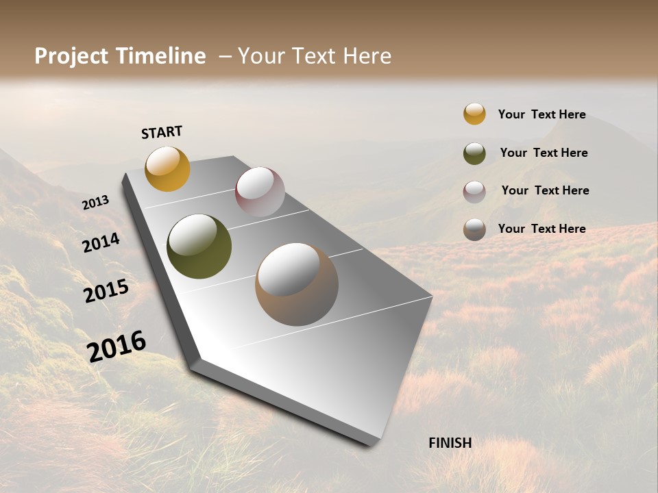 Blyznytsya Mountains Ukraine PowerPoint Template
