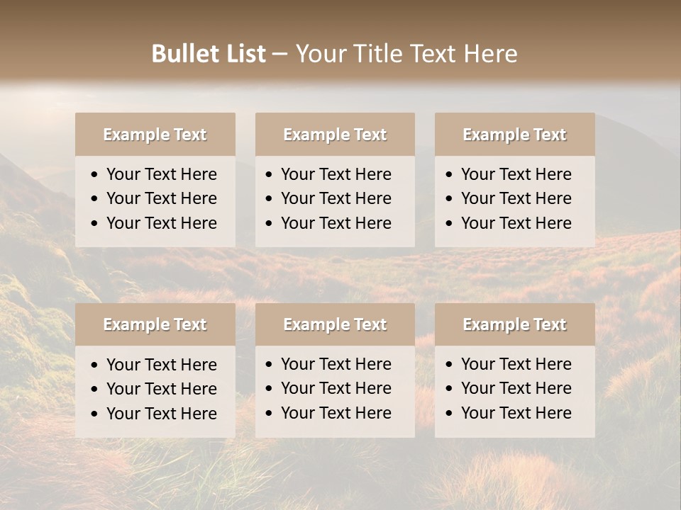 Blyznytsya Mountains Ukraine PowerPoint Template