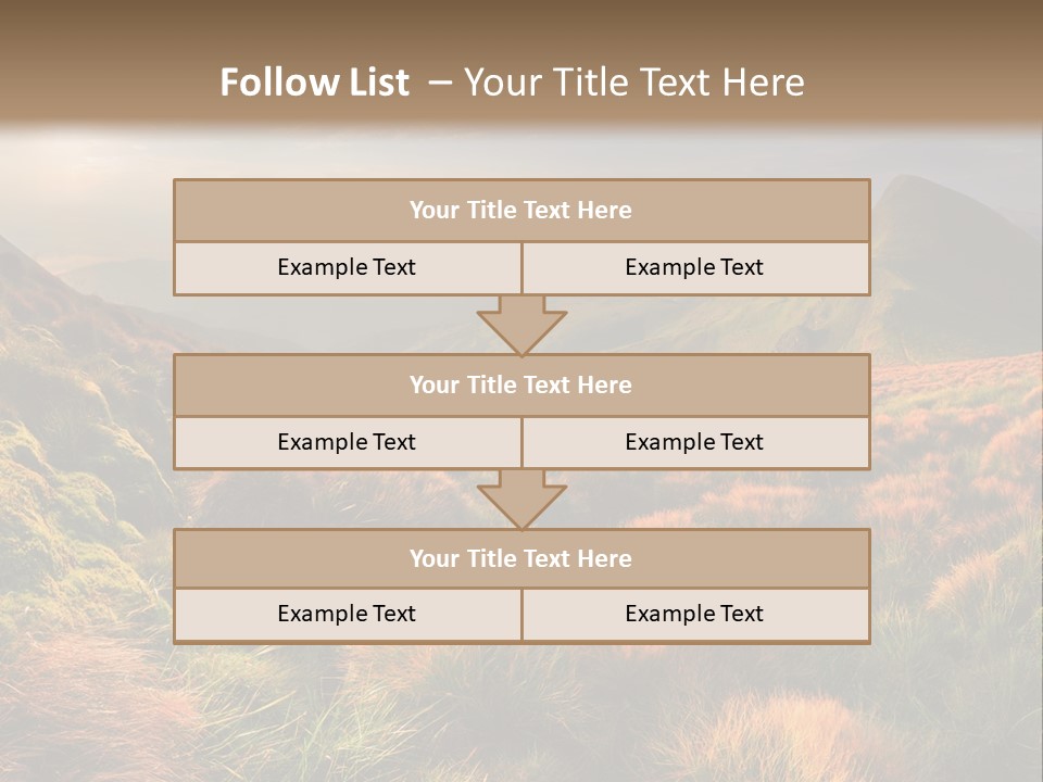 Blyznytsya Mountains Ukraine PowerPoint Template