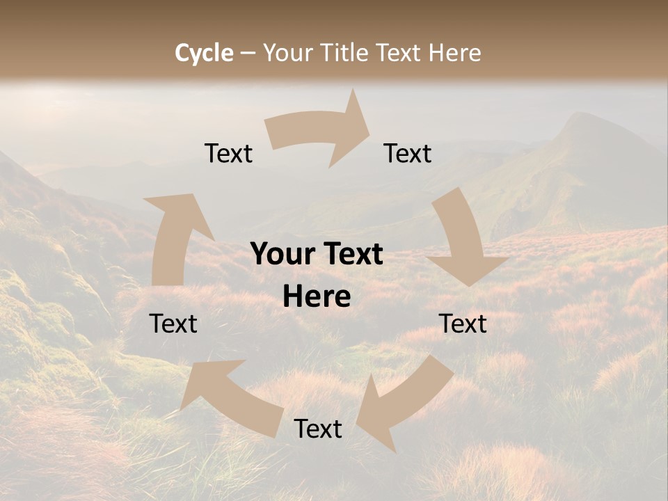 Blyznytsya Mountains Ukraine PowerPoint Template