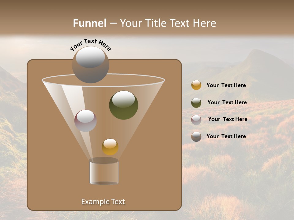 Blyznytsya Mountains Ukraine PowerPoint Template