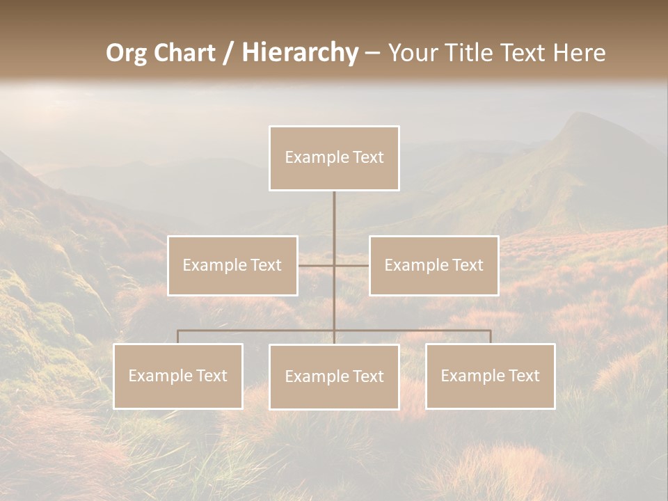 Blyznytsya Mountains Ukraine PowerPoint Template