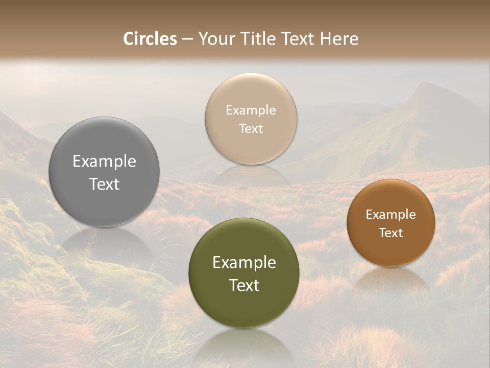 Blyznytsya Mountains Ukraine PowerPoint Template