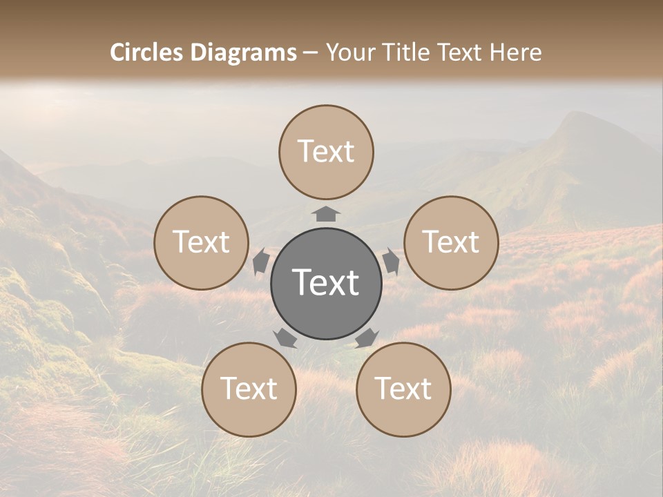 Blyznytsya Mountains Ukraine PowerPoint Template