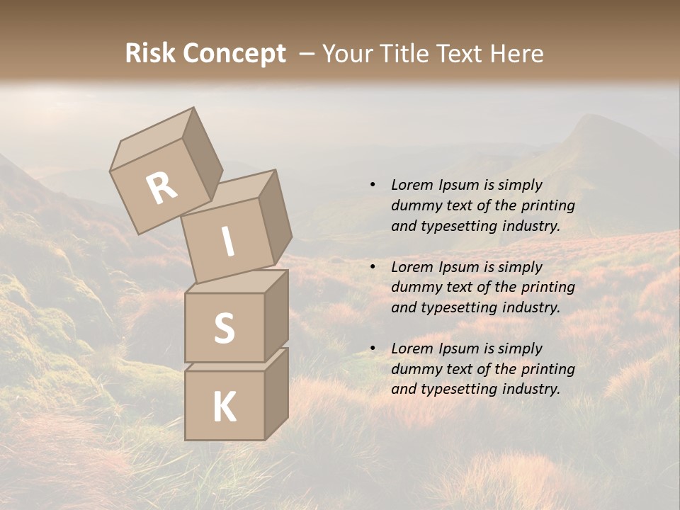 Blyznytsya Mountains Ukraine PowerPoint Template