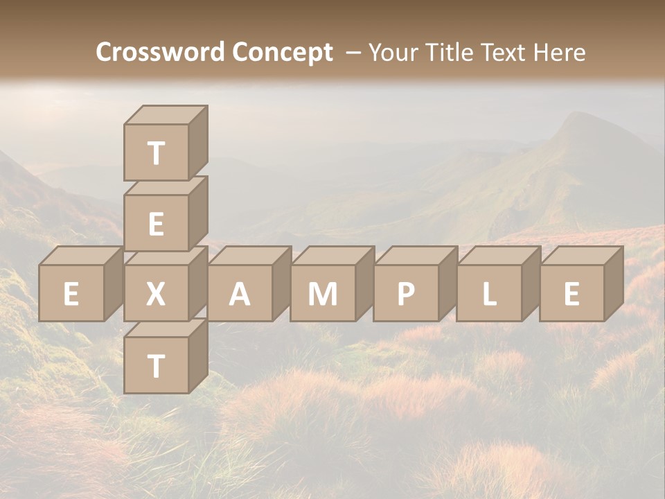 Blyznytsya Mountains Ukraine PowerPoint Template