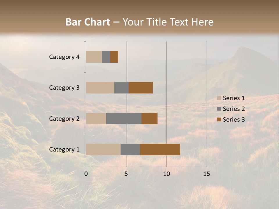 Blyznytsya Mountains Ukraine PowerPoint Template