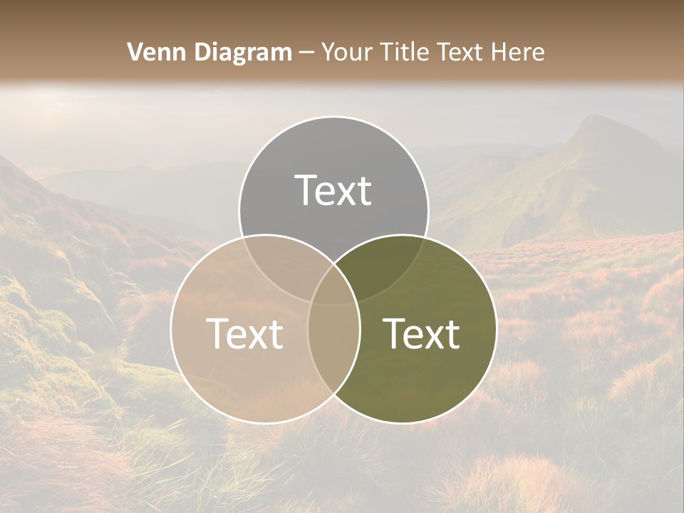 Blyznytsya Mountains Ukraine PowerPoint Template