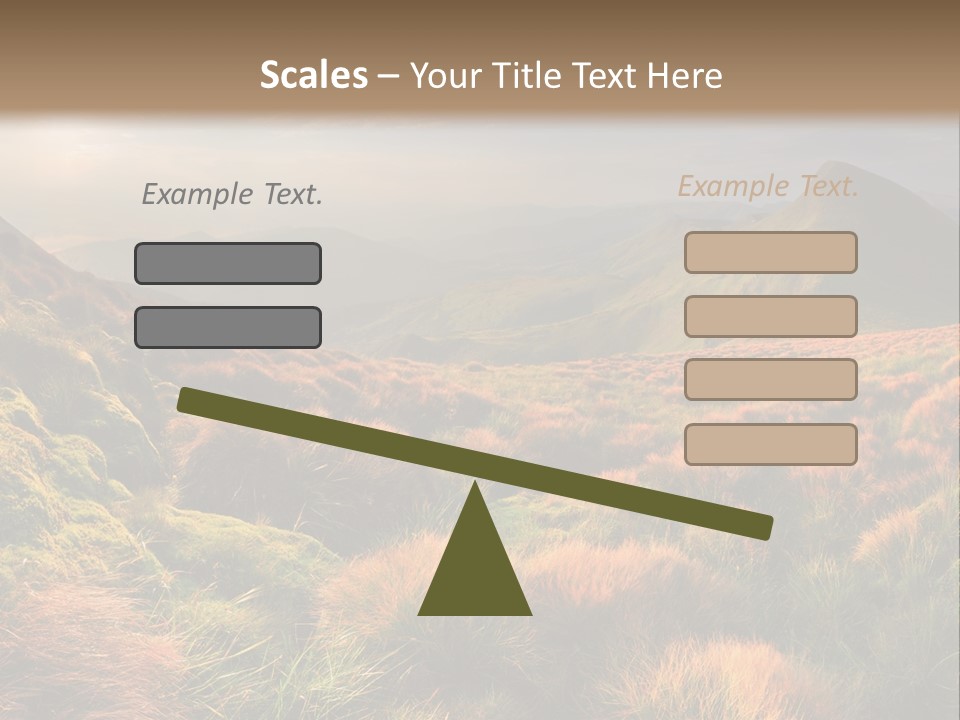 Blyznytsya Mountains Ukraine PowerPoint Template