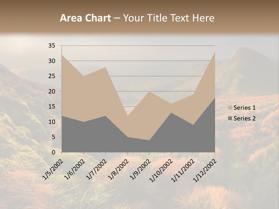 Blyznytsya Mountains Ukraine PowerPoint Template