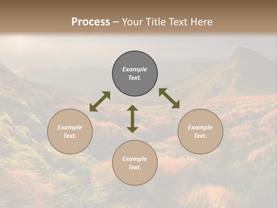 Blyznytsya Mountains Ukraine PowerPoint Template