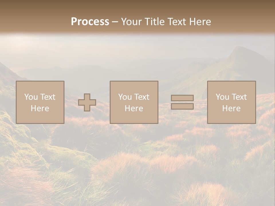 Blyznytsya Mountains Ukraine PowerPoint Template
