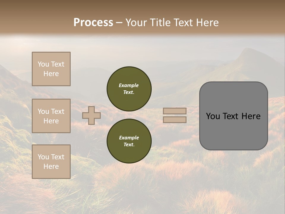Blyznytsya Mountains Ukraine PowerPoint Template