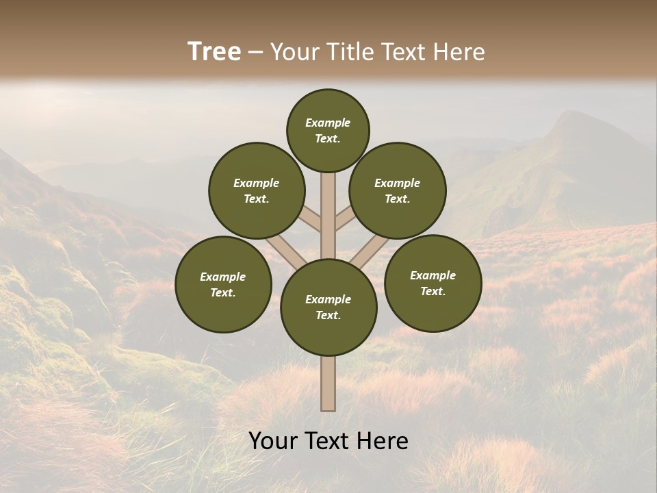 Blyznytsya Mountains Ukraine PowerPoint Template