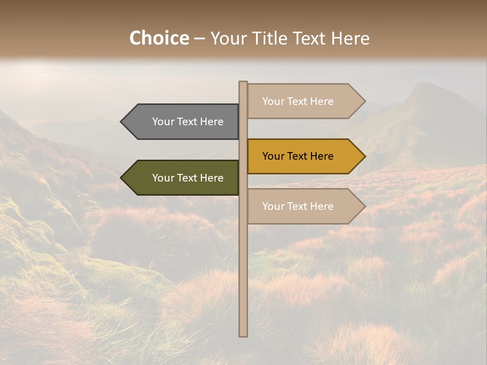 Blyznytsya Mountains Ukraine PowerPoint Template