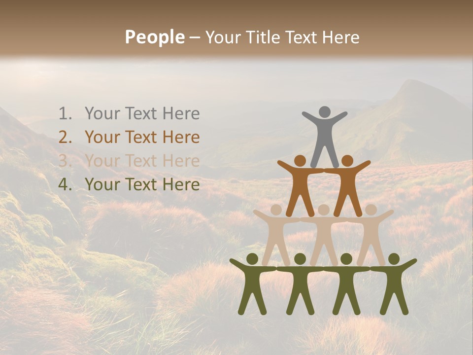 Blyznytsya Mountains Ukraine PowerPoint Template