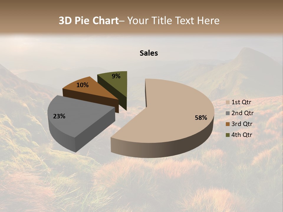 Blyznytsya Mountains Ukraine PowerPoint Template