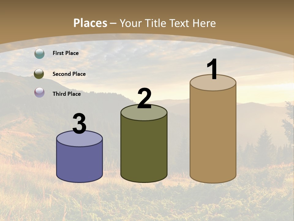 Beautiful Mountains PowerPoint Template