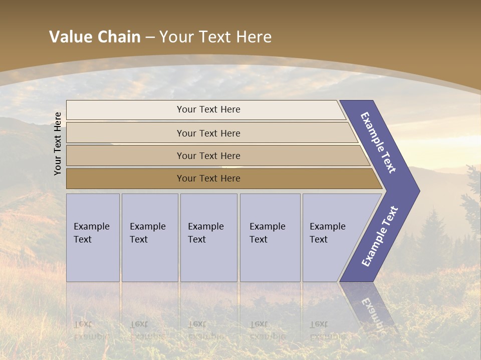 Beautiful Mountains PowerPoint Template