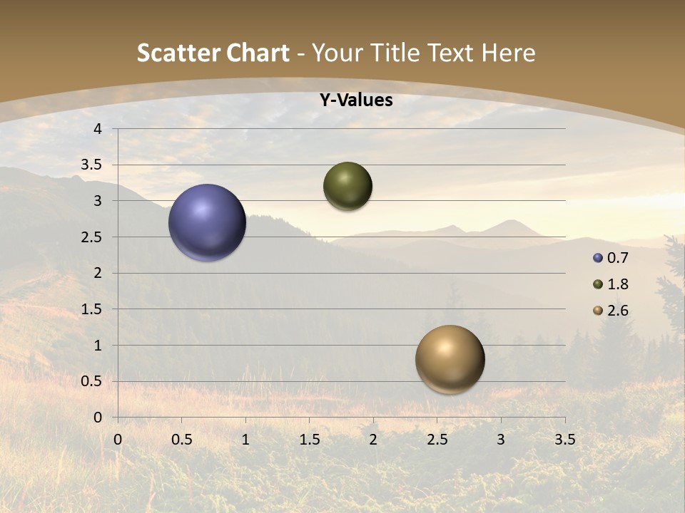 Beautiful Mountains PowerPoint Template