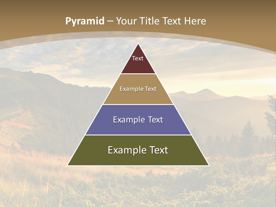 Beautiful Mountains PowerPoint Template