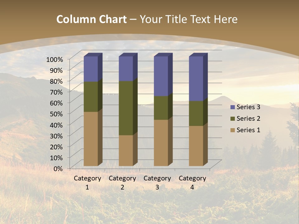 Beautiful Mountains PowerPoint Template