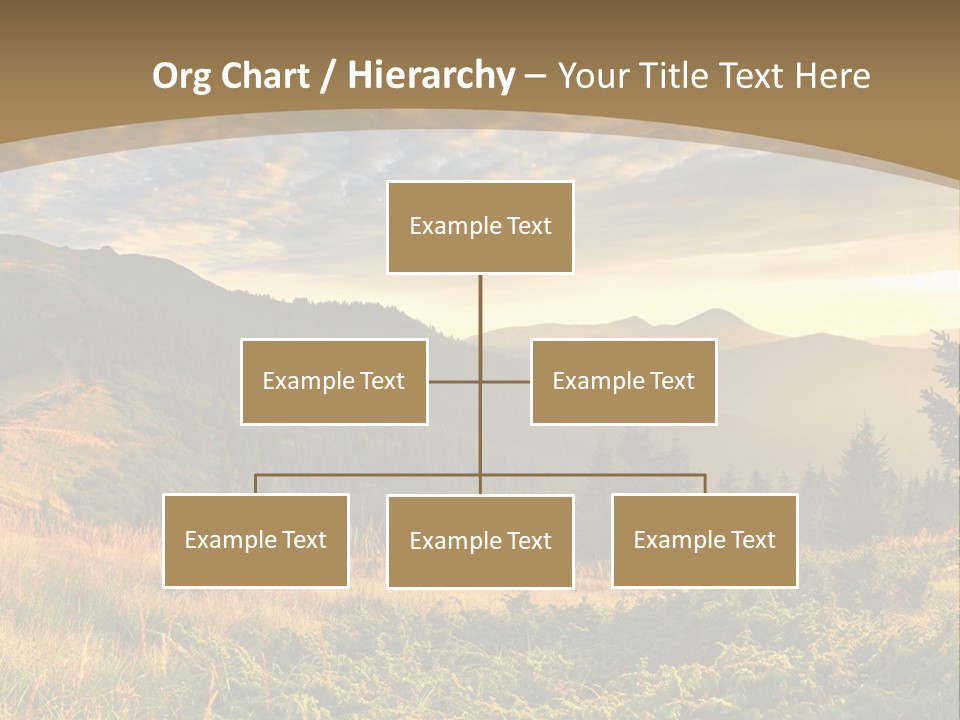 Beautiful Mountains PowerPoint Template