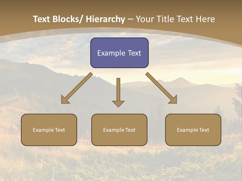 Beautiful Mountains PowerPoint Template