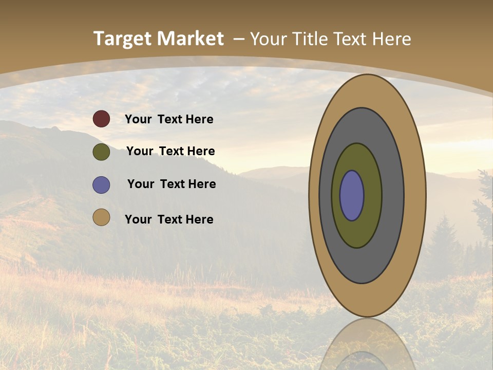 Beautiful Mountains PowerPoint Template