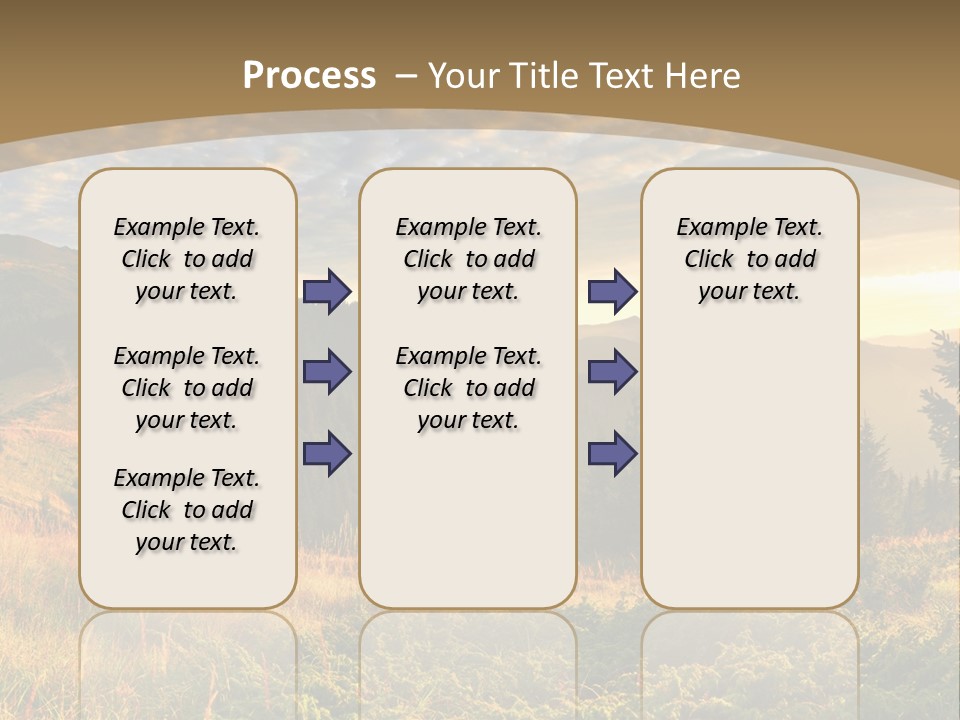 Beautiful Mountains PowerPoint Template