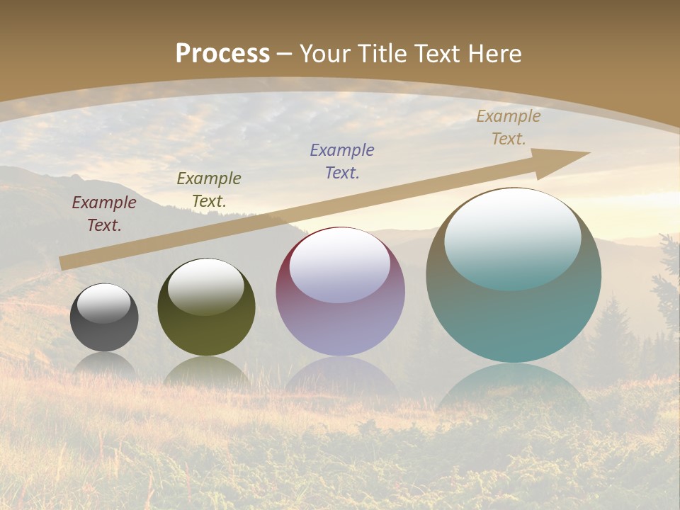 Beautiful Mountains PowerPoint Template