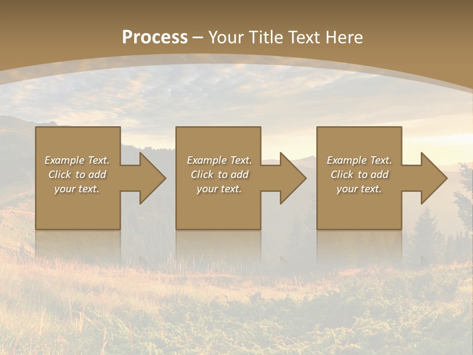 Beautiful Mountains PowerPoint Template