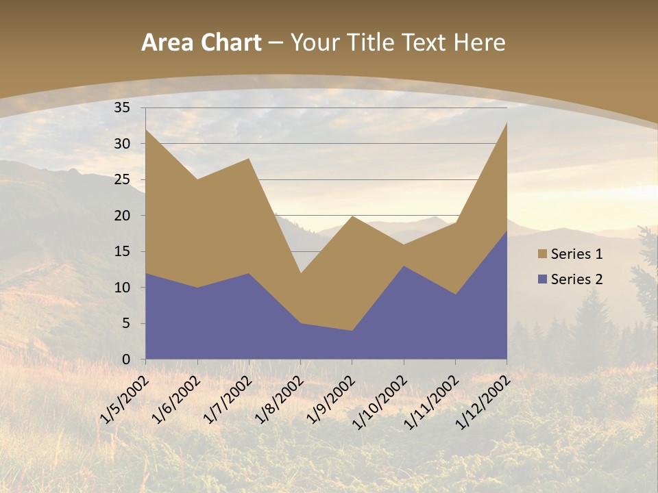 Beautiful Mountains PowerPoint Template