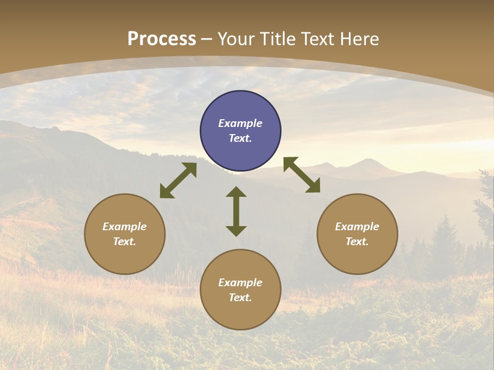 Beautiful Mountains PowerPoint Template