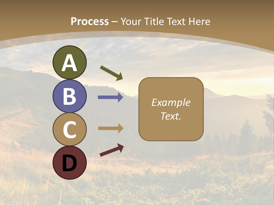 Beautiful Mountains PowerPoint Template
