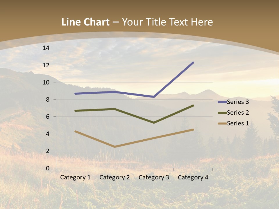 Beautiful Mountains PowerPoint Template