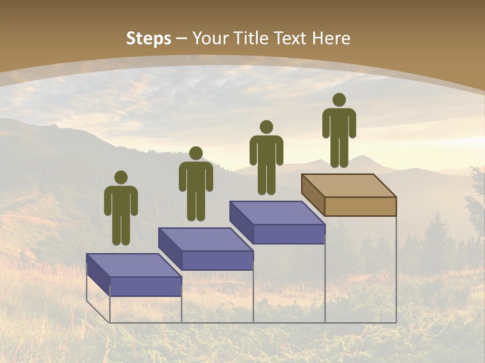 Beautiful Mountains PowerPoint Template