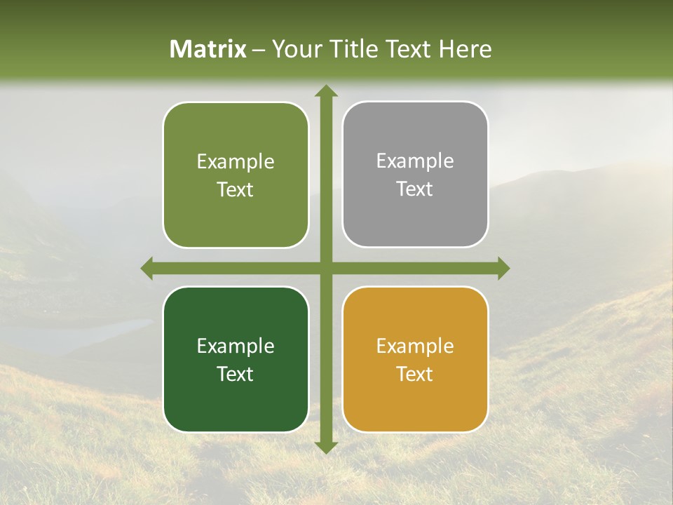Day Flora Grass PowerPoint Template