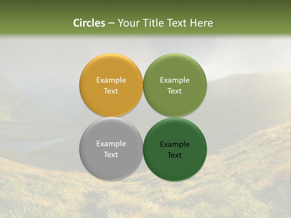 Day Flora Grass PowerPoint Template