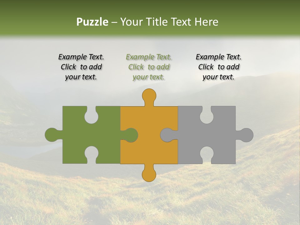 Day Flora Grass PowerPoint Template