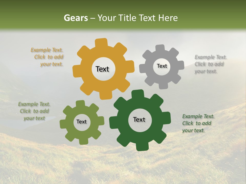 Day Flora Grass PowerPoint Template