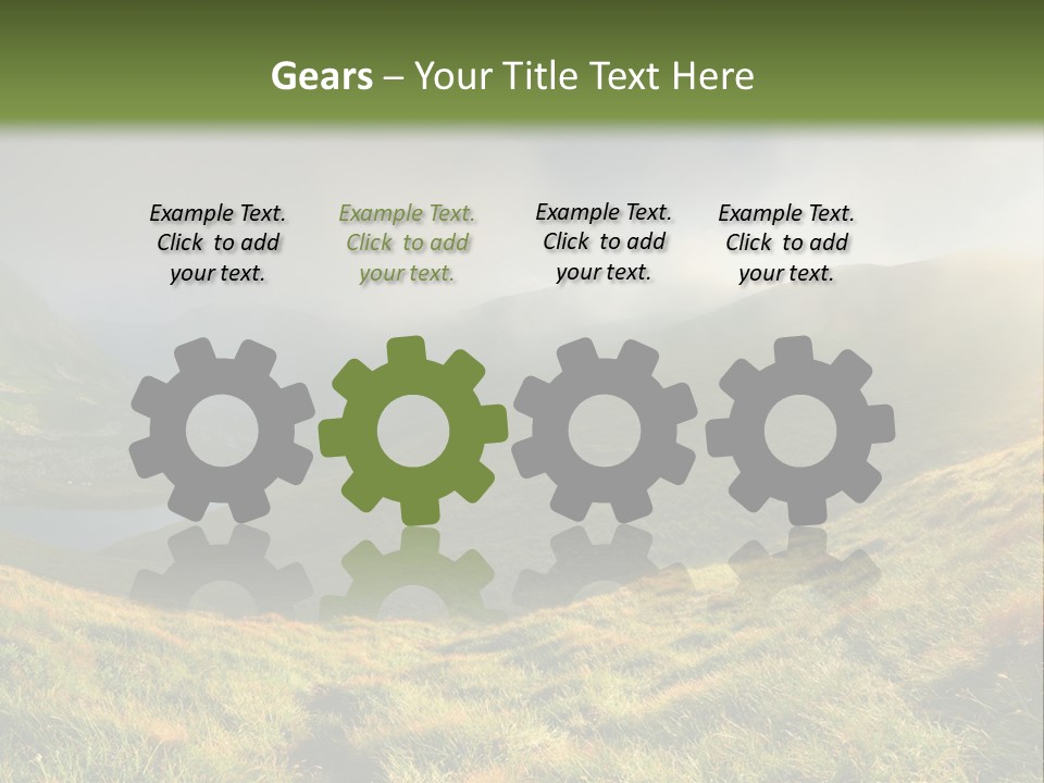 Day Flora Grass PowerPoint Template