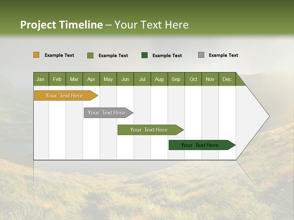 Day Flora Grass PowerPoint Template