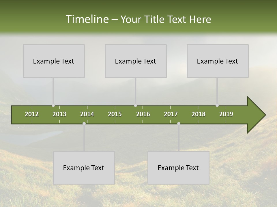 Day Flora Grass PowerPoint Template