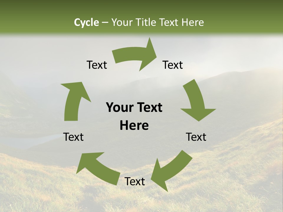 Day Flora Grass PowerPoint Template