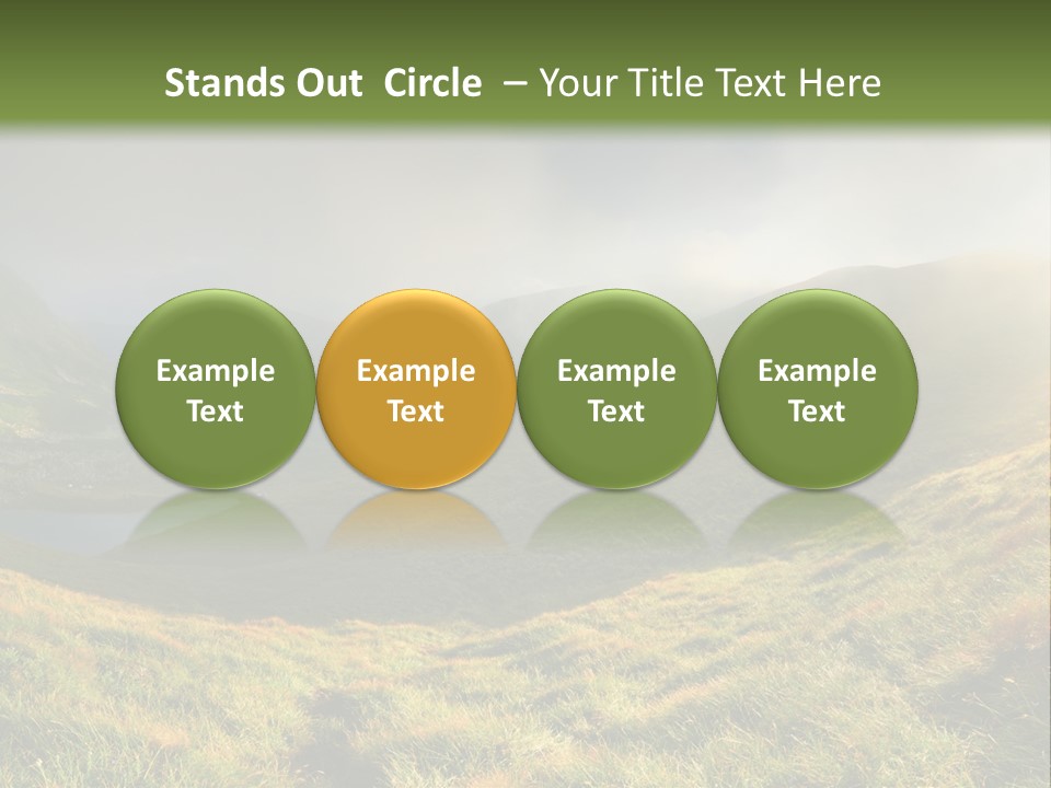 Day Flora Grass PowerPoint Template