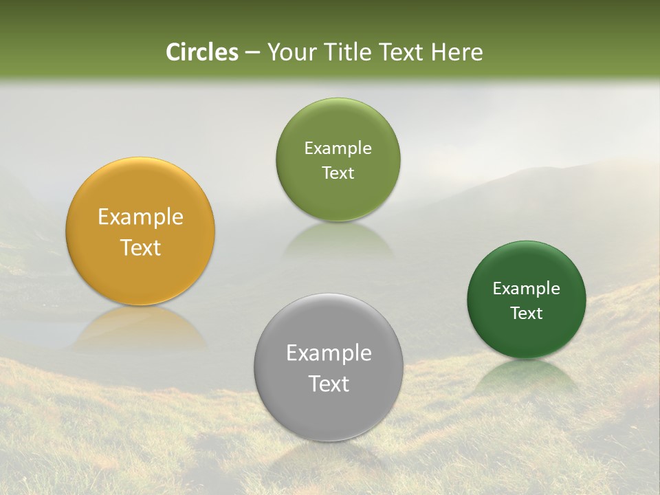 Day Flora Grass PowerPoint Template